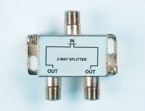 Splitter para cable coaxial.