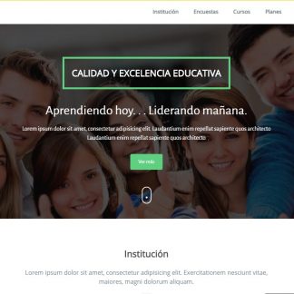 Sitio Web Responsive One Page