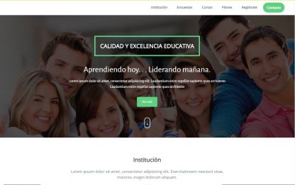 Sitio Web Responsive One Page